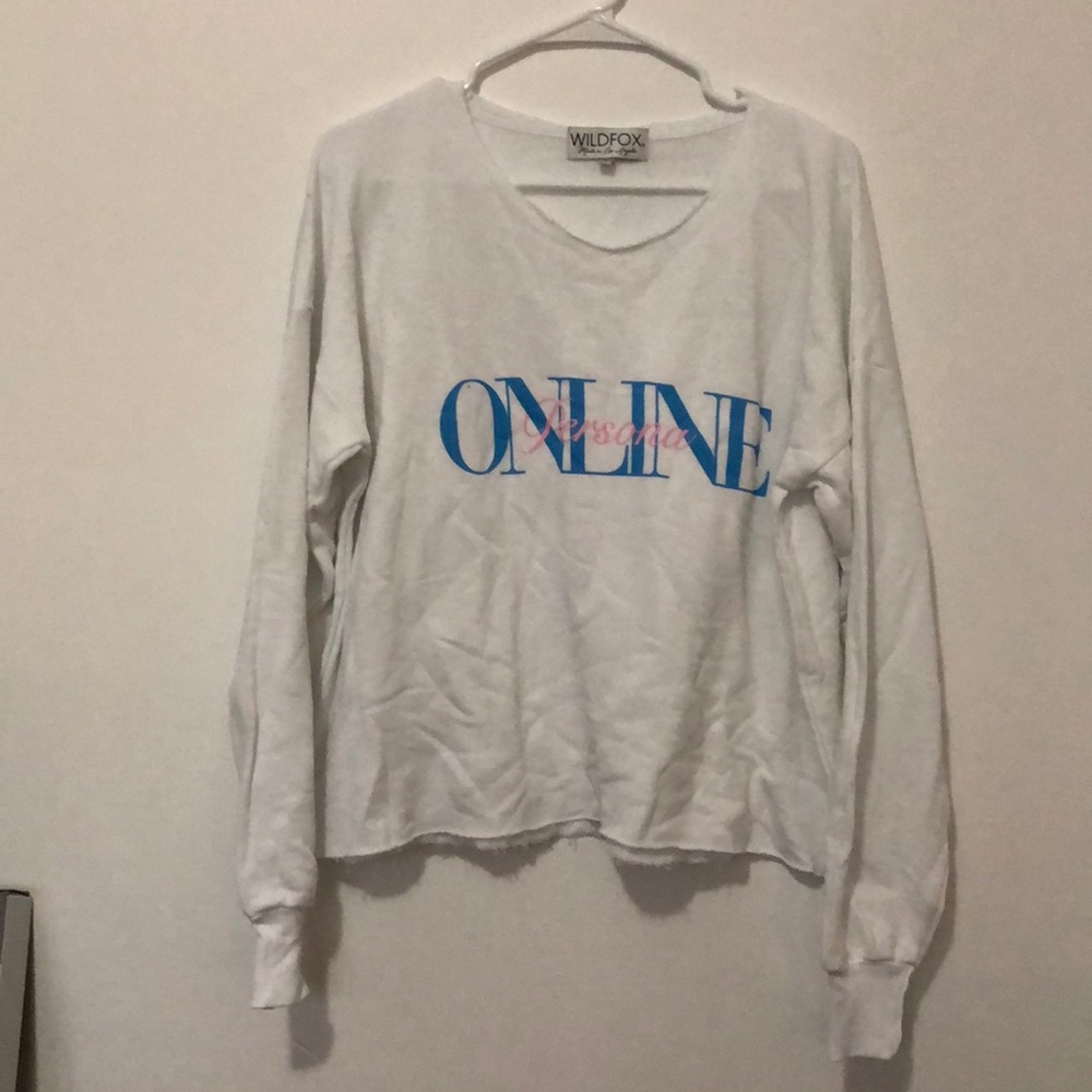 Wildfox “online persona” sweater